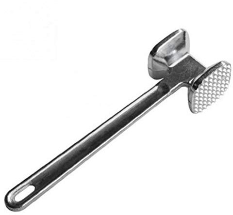 Angoter Edelstahl Fleischklopfer Hammer Tenderizer Steak Rindfleisch Schweinefleisch Huhn Hammer-Küche-Werkzeug Fleisch Zubehör