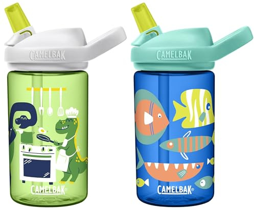 Camelbak Eddy+ Kids Twin Pack 400ml Water Bottles