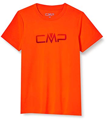 CMP Jungen T-Shirt Flash Orange, 104, 39T7114P