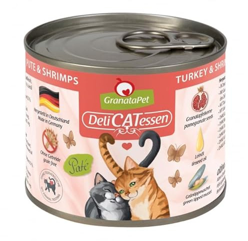 GranataPet Pute & Shrimps, 6er Pack (6 x 200 g)
