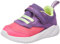 Geox J Sprintye Girl A, Sneakers Bambine e ragazze, Viola/Rosa (Violet/Fluo Fuchsia), 39 EU