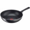 Tefal B5581923 Day by Day Wok, 28 cm, Titan-Antihaftbeschichtung, Thermo-Signal, einfache Reinigung, schwarz