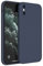 Mixroom - Coque étui pour iPhone X protection couvre appareil photo en silicone TPU mat avec bords plats couleur bleu