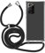 MyGadget Handykette für Samsung Galaxy Note 20 Ultra - [ TPU Hülle mit verstellbaren Band ] - Handyhülle mit Handyband zum Umhängen Kordel Schnur Case Schutzhülle - Schwarz