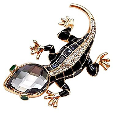 Publisit Broche Vintage, Broche Femme Originale, Broche Vêtement Femme, Lézard, Animaux, Epingle, Tendance, Bijoux Femme