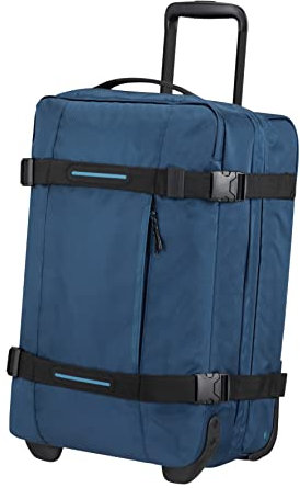 American Tourister Urban Track, Reisetasche mit 2 Rollen, 55 cm, 55 L, Blau (Combat Navy)
