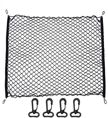 ZJCNHY Universal Auto Kofferraum Netto Große elastische Gepäcknetz Ladung Organizer Lagerung Nylon Dehnbare Autoinnennetz-Tasche Auto Gepäcknetz (Color Name : 100x100cm)