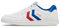 HUMMEL Unisex Handball PERFEKT Sneaker, White/Blue/RED, 41 EU