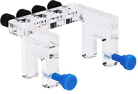 Aquarium Wasser Rohr Schlauchhalter, Soft Tube Halterung Acryl Fixture Halter Glasbefestigung Aquariumrohrhalter Tragbarer Leichter Acrylrohrhalter Wasserrohr Rohrhalter für Halten Schläuchen Rohren