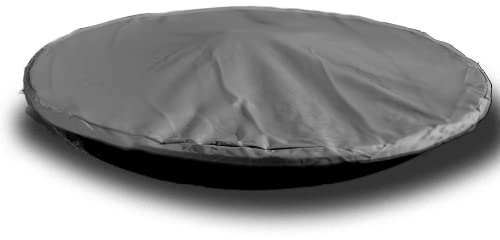 We-cover Housse de Protection pour brasero - Gris Anthracite, Ø 60 x h 30 cm