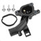 LoreenCar Kühlmittelthermostat Thermostatgehäuse 25192985 1338487 1338022 55562048 für OPEL Corsa D Astra J Meriva B Adam VAUXHALL, Temperatursensor Motorkühlung, Kühlerthermostat mit Temperatursensor