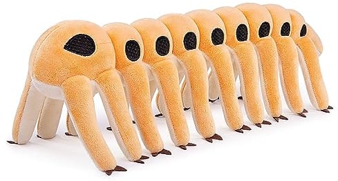 lilizzhoumax Microdictyon Plüschtier 50 cm, realistisch gestaltetes weiches Urzeittier-Kuscheltier zum Spielen, Sammeln und Verschenken