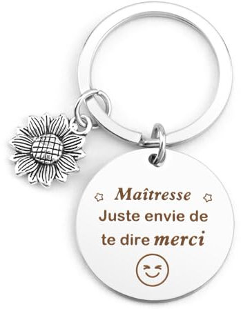 Karyllena Cadeau Maitresse D'École Porte Clef Cadeau Personnalisé Maitresse D'École Cadeau Saint Valentin Femme Cadeau Prof De Danse Cadeau Atsem D'École Fin D'année Cadeaux Atsem Cadeau Maîtresse