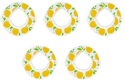 DENZYF 5 pièces Air Gourde Pods Saveur, Capsules de Saveur Gout Pods, Pods de Gout de Bouteille D'eau Gonflable (Le citron Saveur Pods)