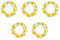 DENZYF 5 pièces Air Gourde Pods Saveur, Capsules de Saveur Gout Pods, Pods de Gout de Bouteille D'eau Gonflable (Le citron Saveur Pods)