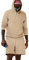BASHAMAN Sportanzug Herren Casual T-Shirt Set Herren Mode Trend Streatwear Trainingsanzüge Für Herren Fitness Workout 2-Teiliges Set T-Shirt Herren D-Khaki L