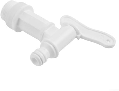 Rubinetto di scarico per camper, roulotte, barca, camper, roulotte, design pratico, facile installazione