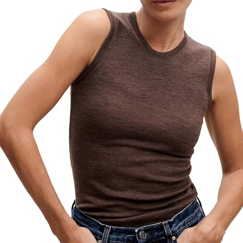 DILLING Tank top in Merino Wool for Women