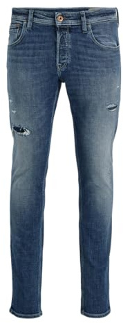 JACK & JONES Male Slim Fit Jeans JJIGLENN JJCOLE GE 972 SN Slim Fit Jeans