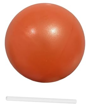 QSTDGVPW Kleiner Pilatesball, 9 Zoll Gymnastikball, Rutschfester Coreball, Fitnessball, Core Training, Stabilität, Gleichgewicht