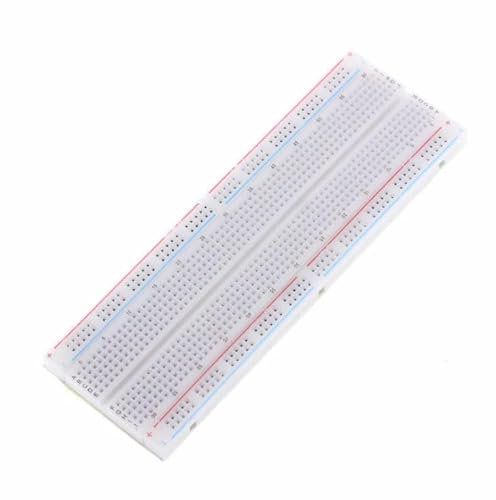 Make It Warehouse Solderless Breadboard for Electronics Prototyping Proto Shield Distribution Connecting Blocks for Pi Arduino UNO R3 MEGA NANO (830 Points x 1)