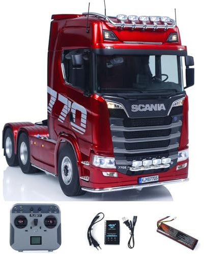 TOUCAN RC HOBBY KABOLITE 1/14 770S 100 RC traktor 6x6 fjärrstyrd lastbil bil 2 växlad växellåda differentiallås radiobatteri modell RTR för fritid