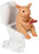 JECOMPRIS Estatua Decorativa de Cerdo de Resina Adorable Adorno para Sala de Miniatura de Cerdito para Oficina y Hogar Decoración Duradera y Resistente