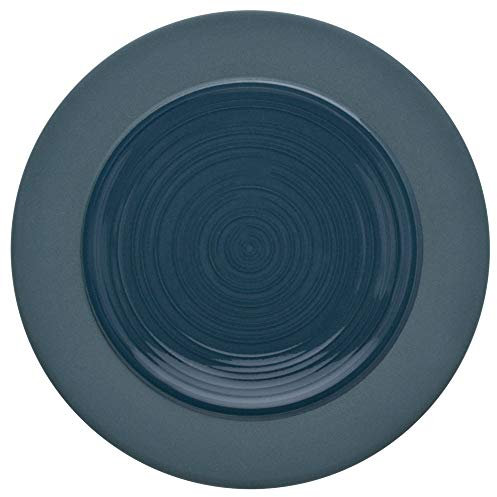 assiette plate ronde 14 cm BAHIA BLEU DE ROCHE Par 6