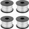 4Pcs 110 × 0.8mm Rebar-Bindungs-Draht, kohlenstoffarme Stahlrolle des Stahldrahtes für automatische Rebar-Bindungs-Maschine