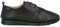 PAYMA - Zapatillas Deportivas Sneakers de Piel para Mujer. Zapatos Planos Casual Blucher. Cierre Cordones. Piel Super Flexible. Máxima Comodidad. Color: Negro, Talla: EU 36