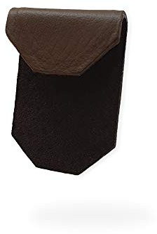 Coverzz Webcam Abdeckung | Leder braun | Flexible Kameraabdeckung ohne Abkleben der Laptopkamera | Block the Bad Guy and Cover up with Style!