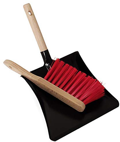 Lead Home Set Kehrblech und Handfeger, Elaston Borsten, Kehrgarnitur, Handbesen und Schaufel, Kehrset, Kehrschaufel und Handbesen, Made in Germany