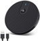 Veetop Conference Microphone 360° Omnidirectional USB Computer Microphone with Mute Plug & Play & 3.5mm Aux Jack USB PC Mic for Video Conference Zoom Meeting Skype Recording Gaming（Not Speaker）