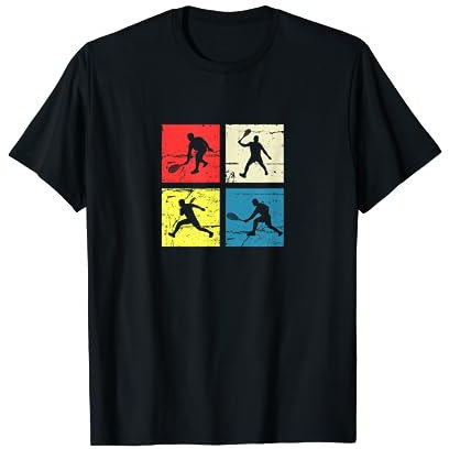 Squash Spieler Retro Squashen Squash T-Shirt