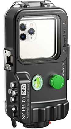 Starbea Coque de protection étanche pour scènes de photographie sous-marine - Étanche - 40 m - Pour téléphone portable de plongée professionnelle - Type universel pour iPhone et Android (SFPH01)