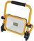 EMOS LED Akku-Strahler 20 W, wasserdichter tragbarer Baustrahler mit Standfuß und Handgriff, 3 Lichtmodi mit Helligkeit max. 2000 lm, 6500 K, aufladbar 6600 mAh, Schutzklasse IP54