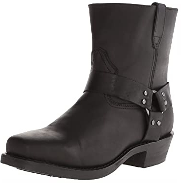 Stivaletto da Uomo in Pelle Stivaletti Scarpe Casual Tacco Chelsea Stivali con Cerniera