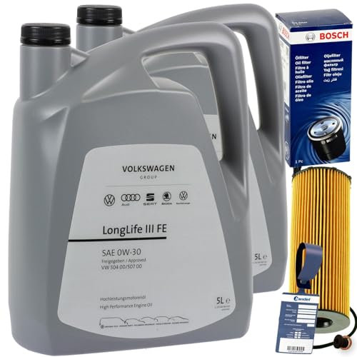 Ölfilter + 0W30 Öl für Q5 Q7 A5 A6 A8