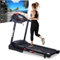 CARE FITNESS - Tapis de Course Connecté Jog Runner - Tapis de Marche Électrique Inclinable et Pliable - Jusqu'à 18km/h - 18 Niveaux d'Inclinaison - 25 Programmes
