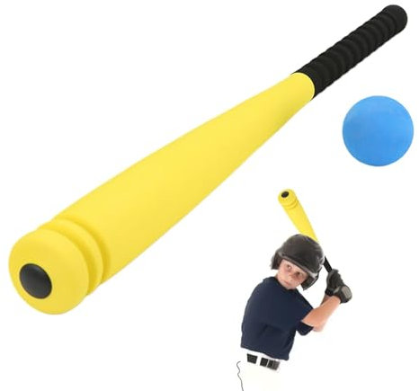 Schaumstoff-Baseballschläger – weicher Spielschläger, sicheres Sportspielzeug | Leichter Schaumstoffschläger, lustiges Trainingsgerät, Spielen im Innen- und Außenbereich, weicher Baseballschläger für