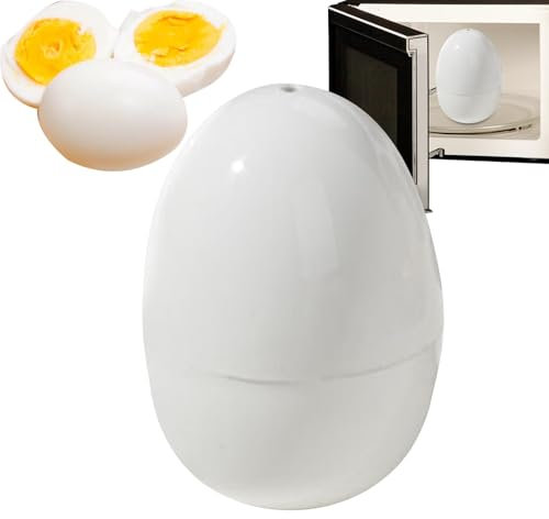 Rapid Egg Cooker - Mikrowellen-Eierkocher | Gekochte Eierkocher | Mikrowellen-Eierkocher | Mikrowellen-Eier-Dampfgarer | Mikrowellen-Eierpochierer | Eierkocher für hartgekochte Eier