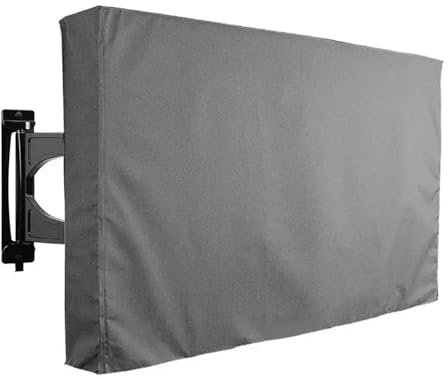 Protectores de pantalla de TV Cubierta de TV for TV de 22, 55 pulgadas, tela de microfibra a prueba de polvo, protege la pantalla, resistente a la intemperie, cubierta de TV impermeable for exteriores