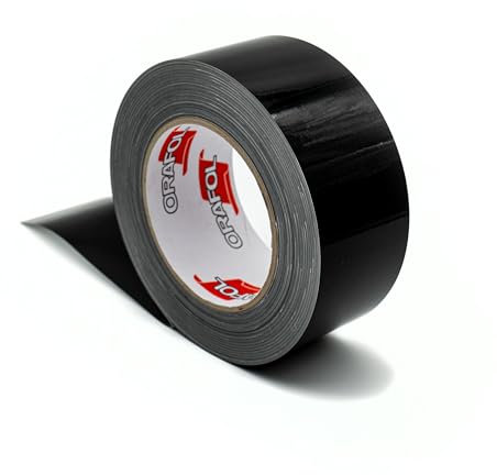 scheibentoenungPRO Oracal 970RA 31,96€/m² Chrome Delete Tape 5cm x 25m - Zierleisten Folie Schwarz glänzend