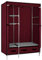 Moderner Kleiderschrank mit 3 Schubladen und Kleiderständer, freistehend, tragbar, für Schlafzimmer, Kinderschrank