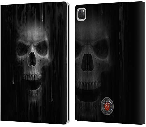 Head Case Designs sous Licence Officielle Anne Stokes L'Observateur Tribal Étui Portefeuille en Cuir Compatible avec Apple iPad Pro 12.9 2020/2021/2022