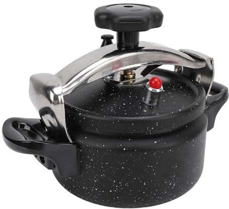 Fdit Autocuiseur, Marmite à Pression Antidéflagrante en Alliage D'aluminium avec Fond composé pour Cuisinière à Induction à Gaz, Cuisinière de Grande capacité pour Haricots, Viande (2L)