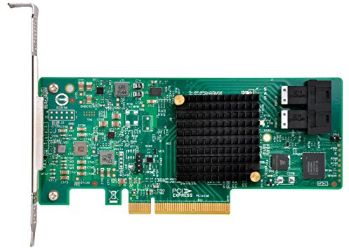 SilverStone Technology Server-Grade Host Bus Adapter 9311-8i Expansion Card with Dual Mini-SAS HD SFF-8643 connectors ECS05