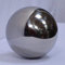 linoows Rosenkugel, Teichkugel, Gartenkugel Silber, Edelstahl Kugel, 15 cm