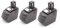 vhbw 3X Batterie Remplacement pour Hilti SFB150, SFB155, SFB150A, SFB151 pour Outil électrique (1500 mAh, NiMH, 15,6 V)