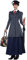 California Costumes Damen Kindermädchen Kostüm, grau, L